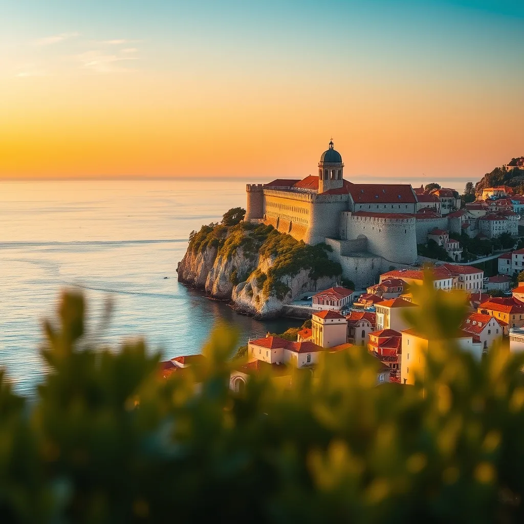 Dubrovnik, Croatia — Tvrđava Lovrjenac / Lovrjenac Fortress