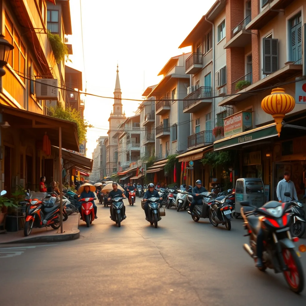 Hanoi, Vietnam — Hanoi Old Quarter