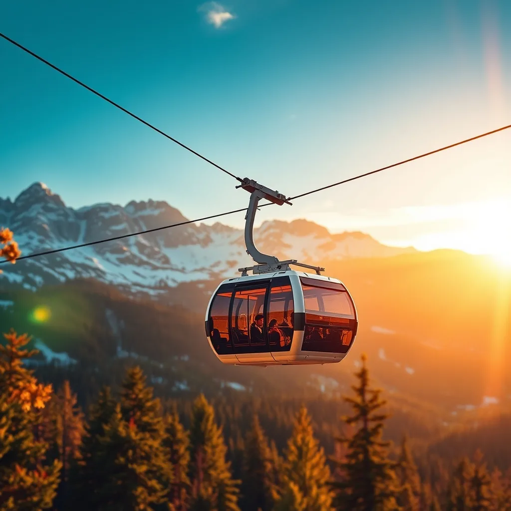 Banff, Canada — Banff Gondola