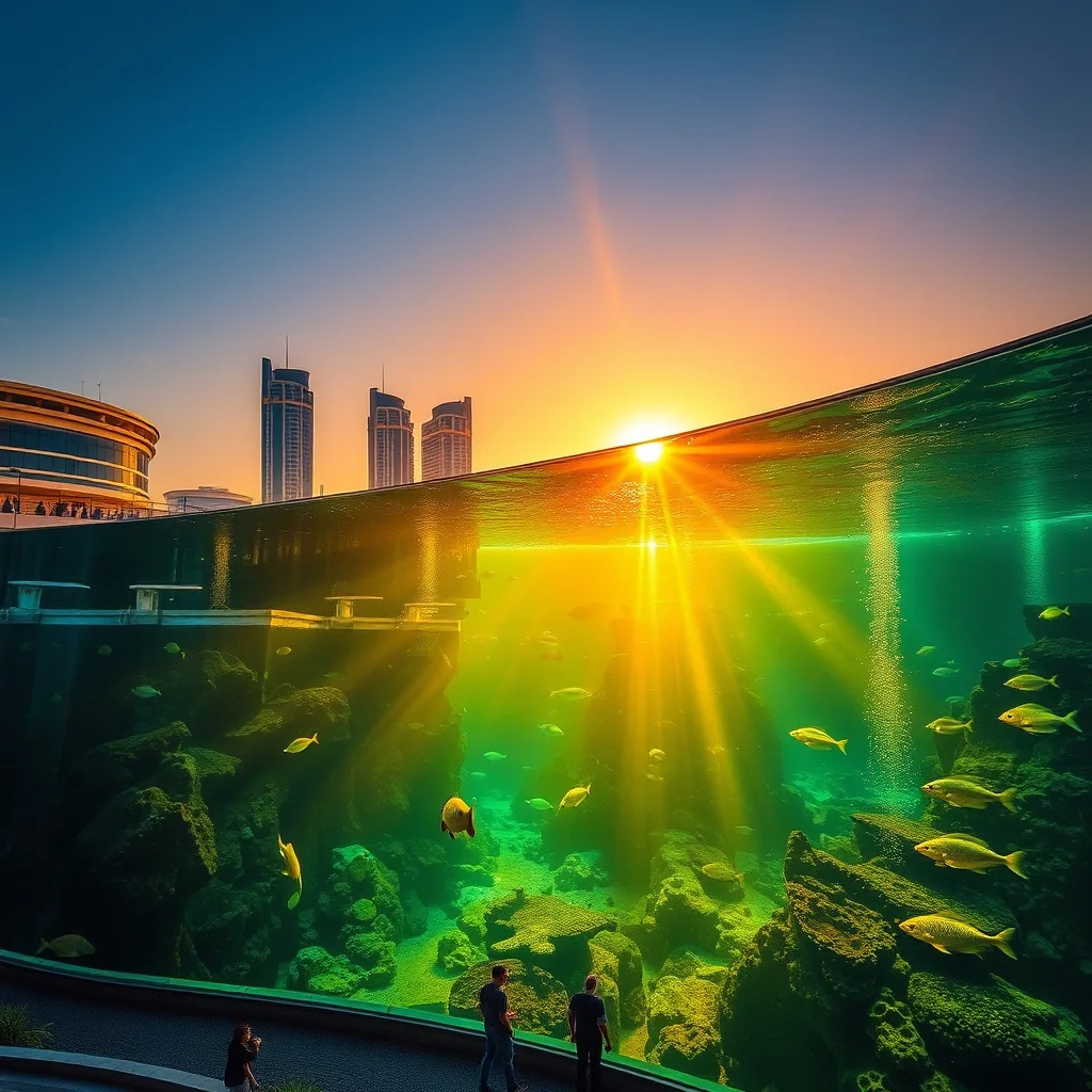 Dubai, UAE — Dubai Aquarium & Underwater Zoo