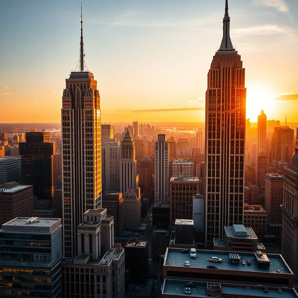 New York City, USA — Top of The Rock
