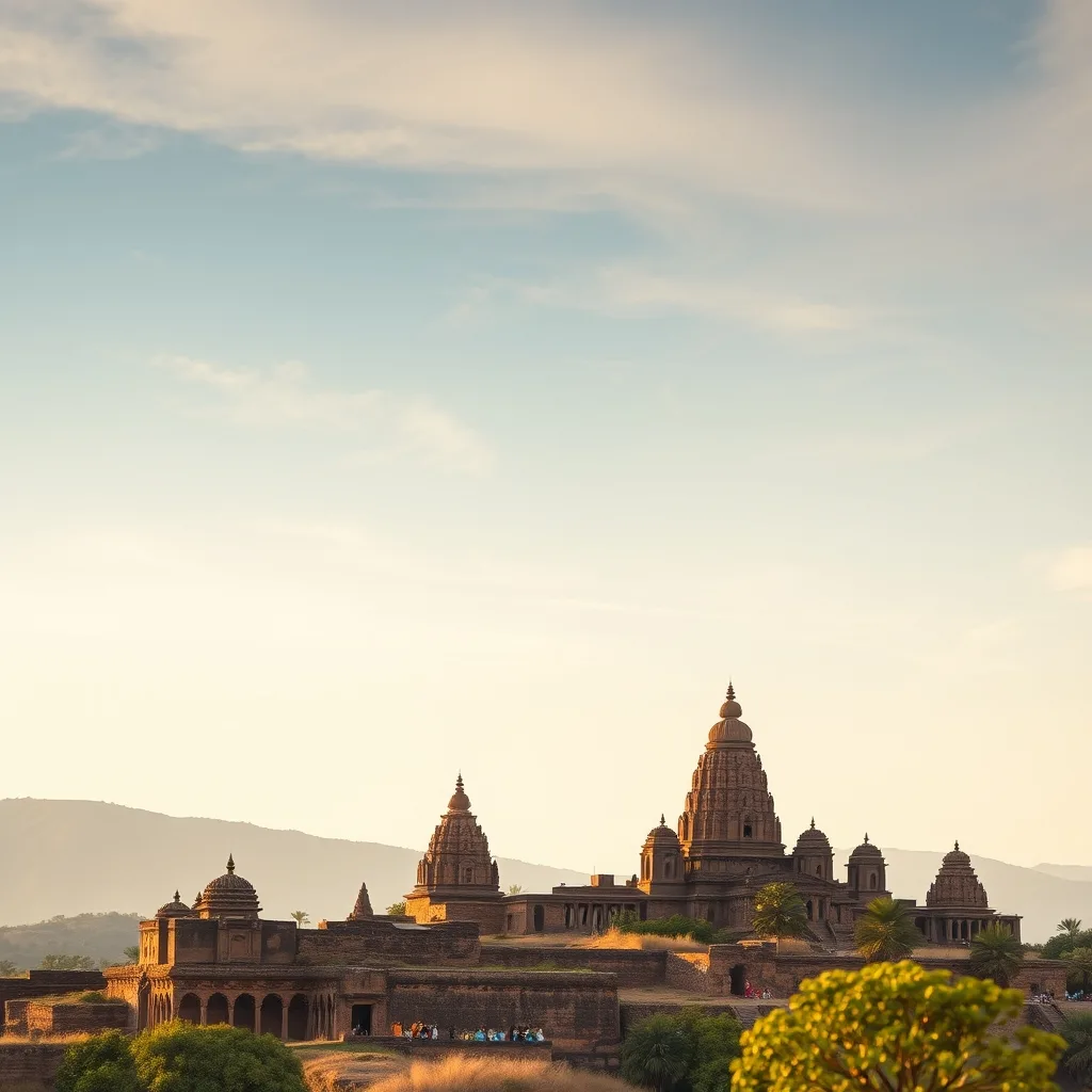 Hampi, India — Group of Monuments at Hampi