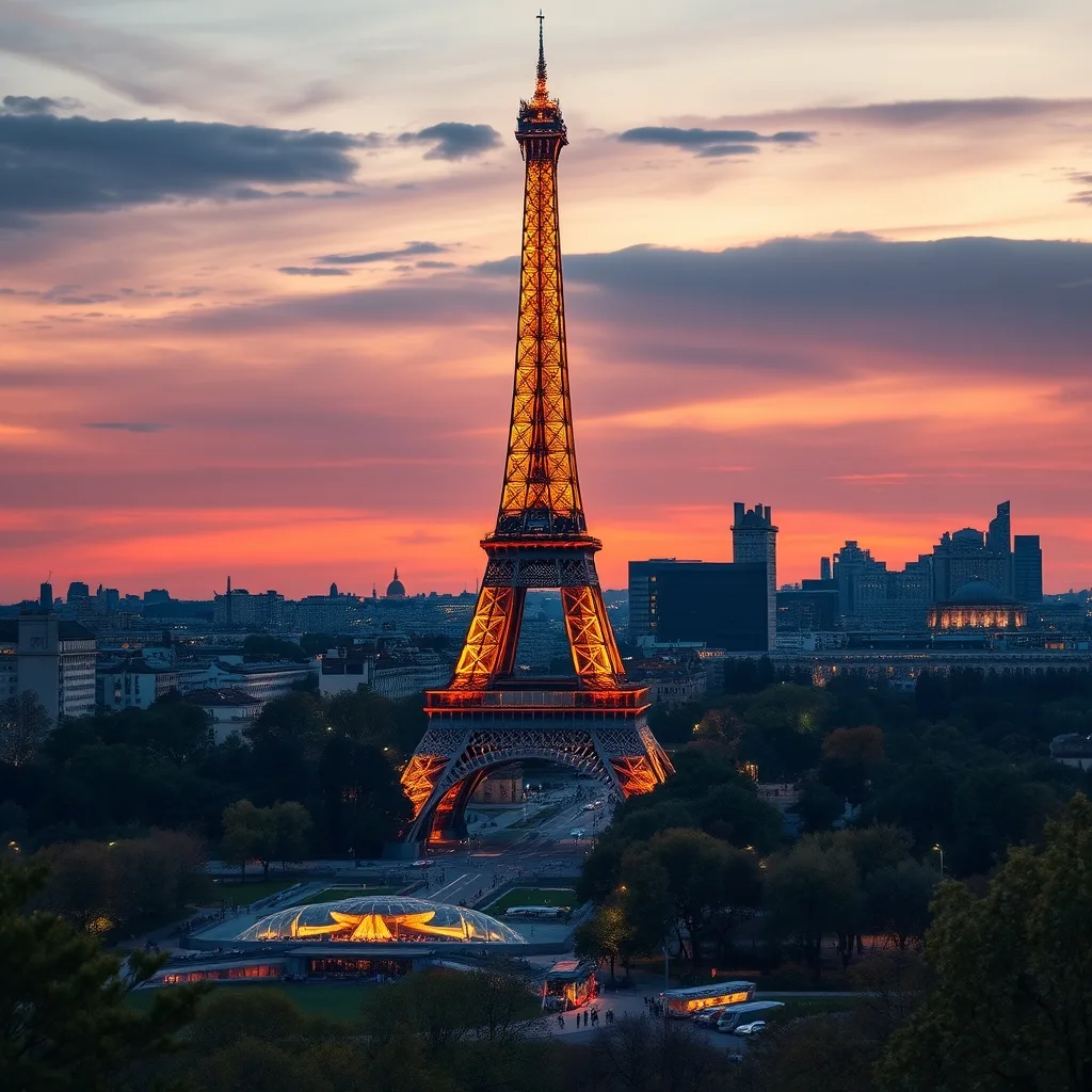 Paris, France — Eiffel Tower