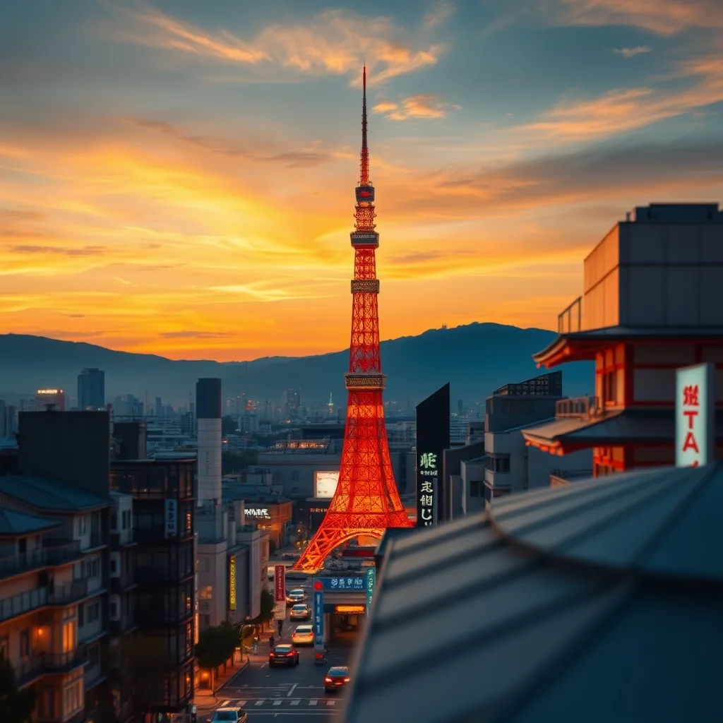 Tokyo, Japan — Tokyo Tower
